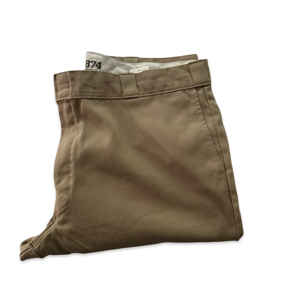 Dickies Classic 874 Pleated Tan Pants